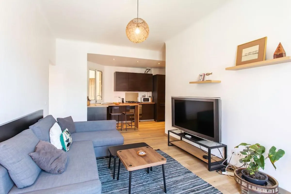 #37 1Bdr Bagatelle, Promenade, Sea Front Balcony & Ac Διαμέρισμα Νίκαια