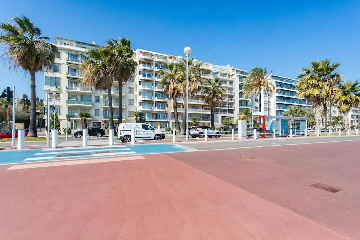 Appartamento #37 1Bdr Bagatelle, Promenade, Sea Front Balcony & Ac Nizza